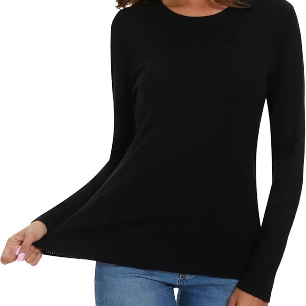 Women's Long-Sleeve Sweater - Large - New